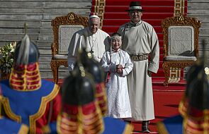 Mongolia/ Papież: przybyłem jako pielgrzym przyjaźni, niech na świecie przeminą mroczne chmury wojny