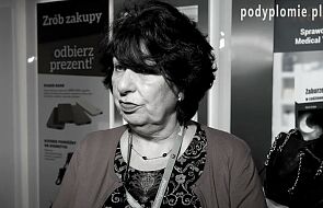 Nie żyje prof. Małgorzata Kozłowska-Wojciechowska. Znana Profesor Zdrówko miała 72 lata