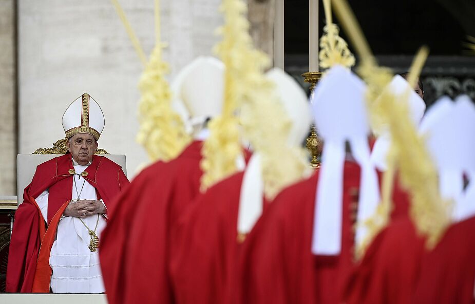 Papież Franciszek przewodniczył Mszy św. w Niedzielę Palmową