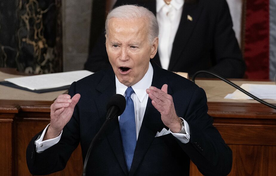 Biden alarmuje przed izbami Kongresu: Putin nie zatrzyma się na Ukrainie