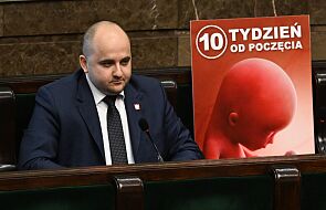 Dźwięk bicia serca dziecka na sali obrad w Sejmie. Przerwano debatę o aborcji
