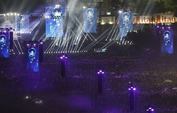 Brazylia/ Koncert Madonny na plaży w Rio przyciągnął 1,6 mln widzów