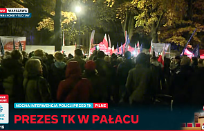 Nocny chaos w TK. Protesty i powrót prezydenta. Są reakcje biskupów